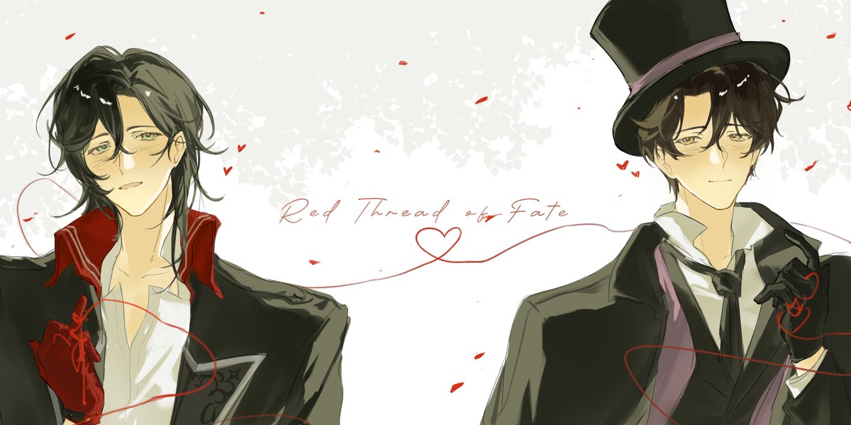 NightieNight_'s tweet photo. Two protagonists connected by a red thread 💖
#克伦 https://t.co/fsdQch2w4F