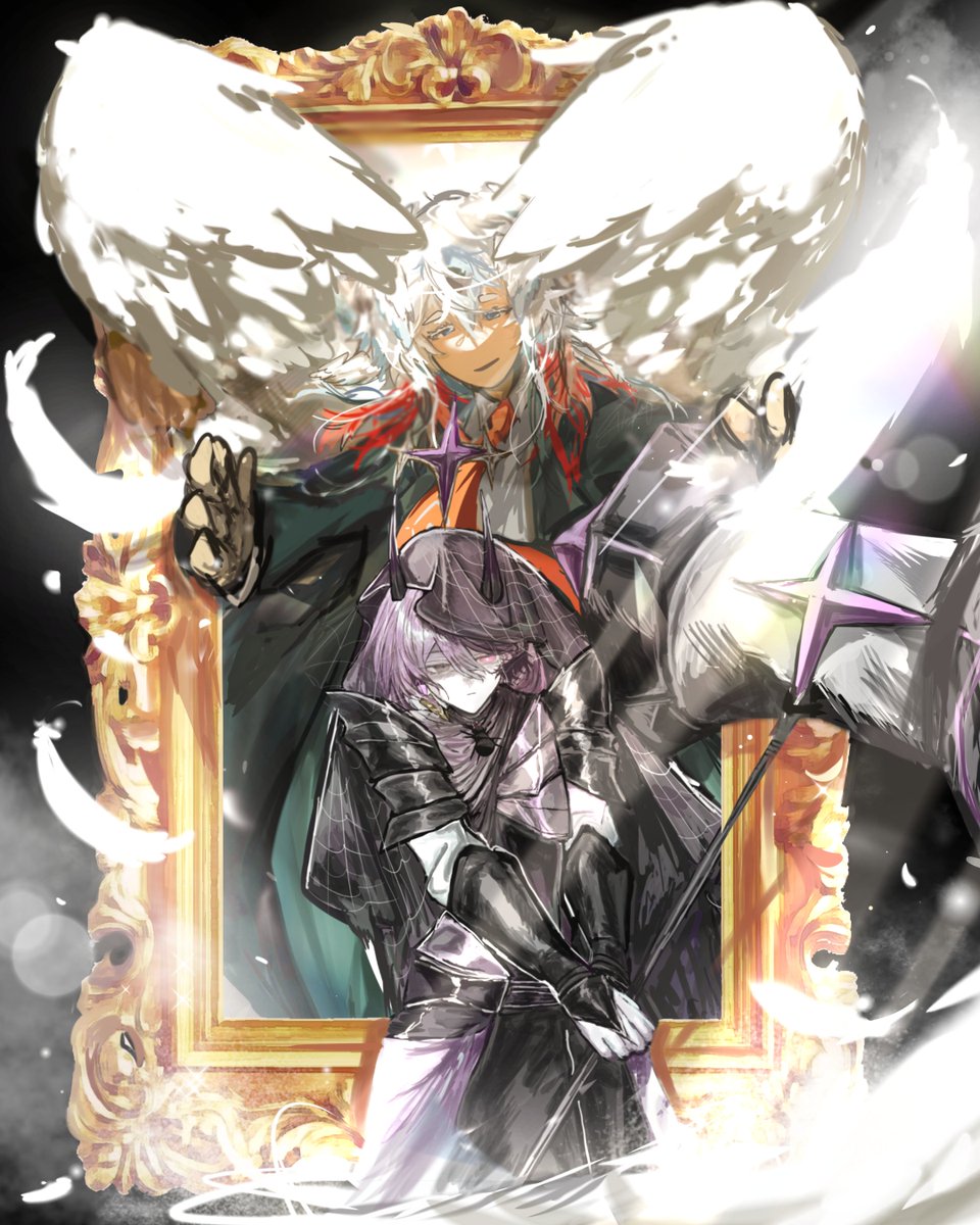 waffle_da_cake's tweet photo. a demon and his guardian angel
#taxduo #unstableuniverse https://t.co/MIrpsuuVQS