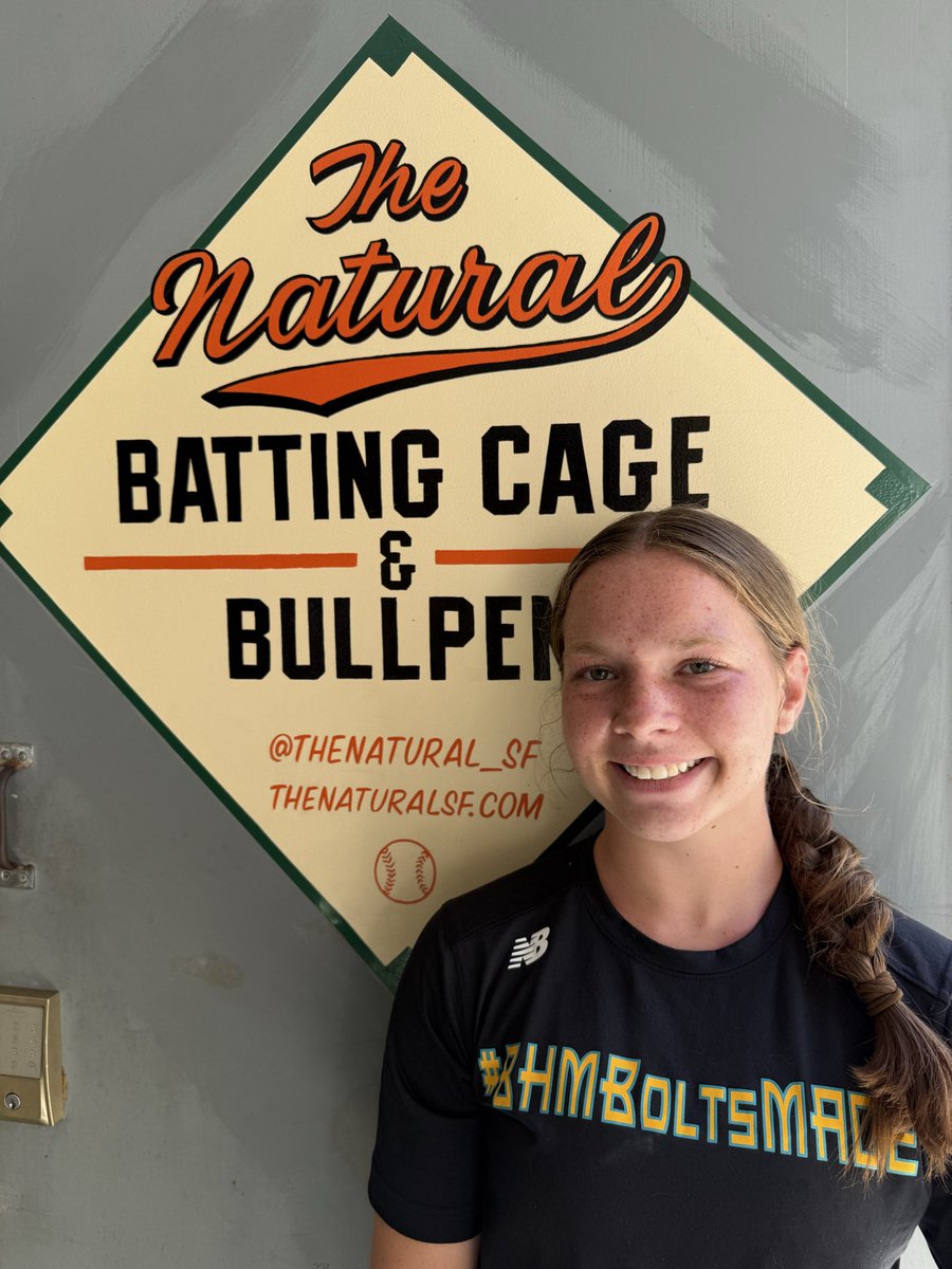 EK_Grosvenor's tweet photo. Thanks to โThe Naturalโ in downtown San Fransisco for letting me work. Even though we visited SF before heading to LA, I need to stay ready. They said I was the first softball pitcher to use their cages! #2030pitcher #BHMBoltsMade
@MidTNSoftball @BHMBolts2030
@Tpalmateer83 @BrenttEads @TopPreps @SoftbalAmerica @TOP_D1RECRUITS @CoastRecruits @gatorjack72 @ExtraInningSB @SportPrepX @TopPrepPitchers @PrepSoftball @d1fastpitch1 @fastpitchwatch @SoftballDown @ondecksoftball @CoastRecruitsSB @THEWOWSB @SoftballRecruit @TN_BestPreps @MaxPreps @CaylanA_Elliott @KaylaLombardo11 @OndecktnSb @ascarborough @NashvillePreps @tnsports @_NCSathletics @MidTNprep @cecil_joyce @TnVarsity @Kreager @Cville_Sports @hccamp @DicksonSports @coach_jenny2