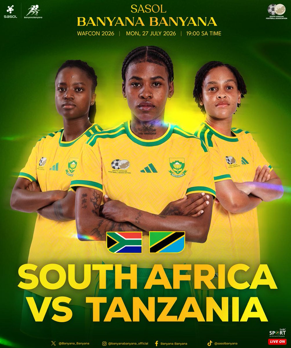 Sasol Banyana Banyana tweet media