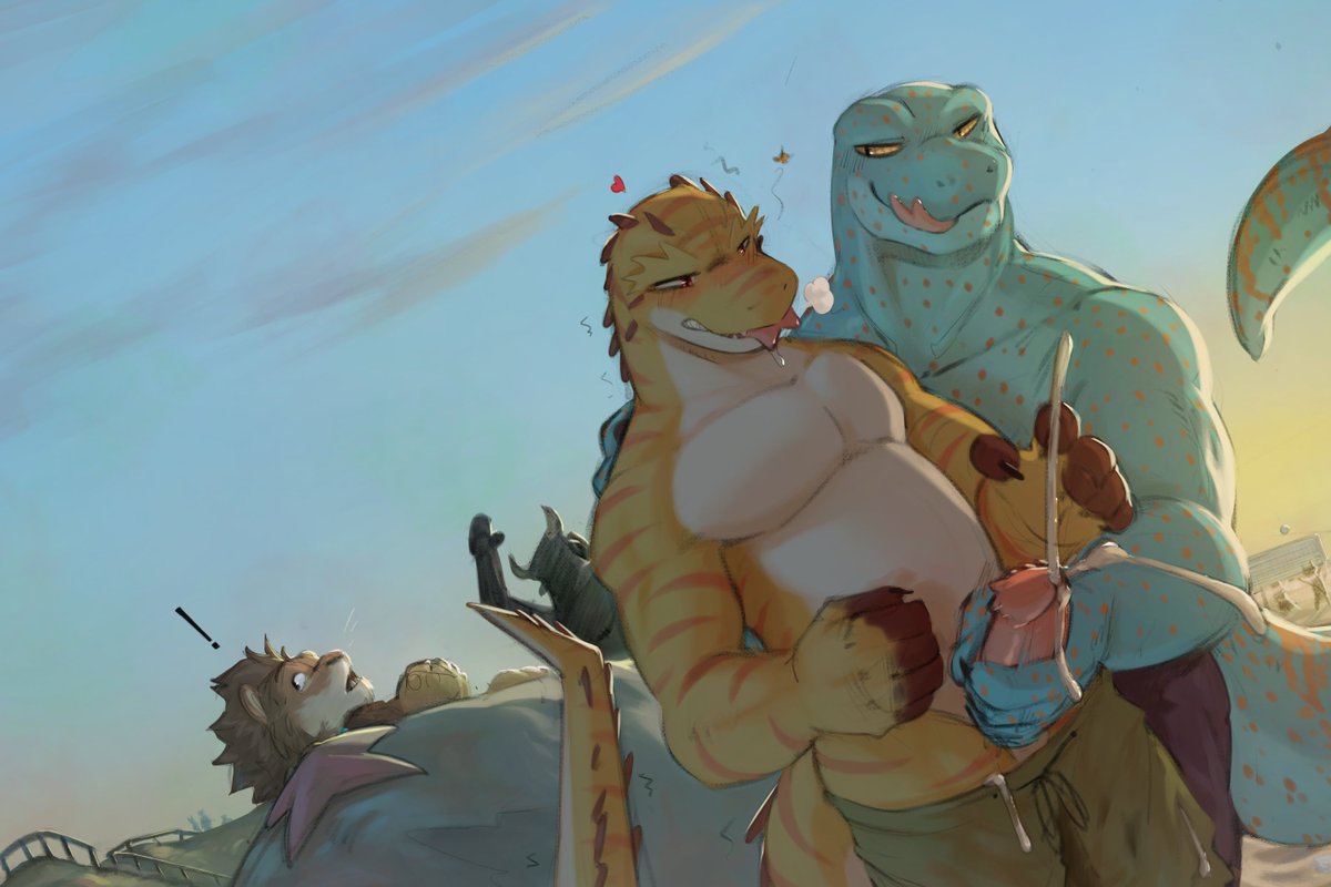 OrionTF_Art's tweet photo. ☀️ pt.2
Beach shenenigans... https://t.co/Vqtv4Z0Tsa
