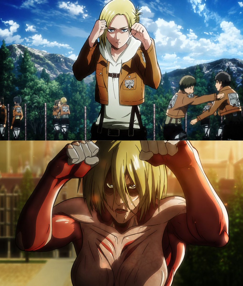 Anime_Scout's tweet photo. Was Annie the most underrated Titan Shifter in Attack on Titan? 🤔 https://t.co/xAkrGPrpnq