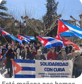Isaproenzackfg's tweet photo. Cuba no es una amenaza, es un ejemplo de resistencia y solidaridad. Nuestro corazón está en ayudar, no en dañar. Tendemos puentes, no muros.
#CubaNoEstáSola 
#CubaPo https://t.co/ojrwhgws6e