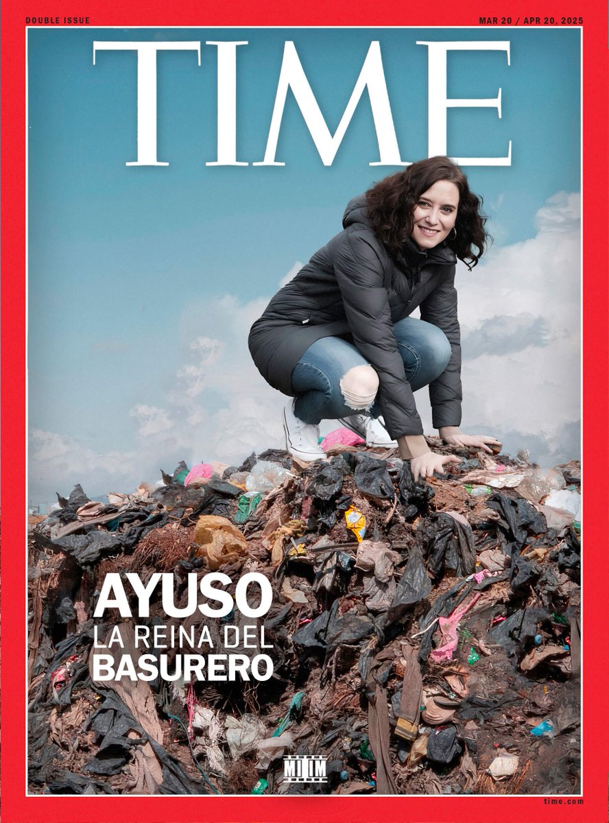 MISIMAGS's tweet photo. LA REINA DEL BASURERO - Ayuso https://t.co/ejIzIAY69Z