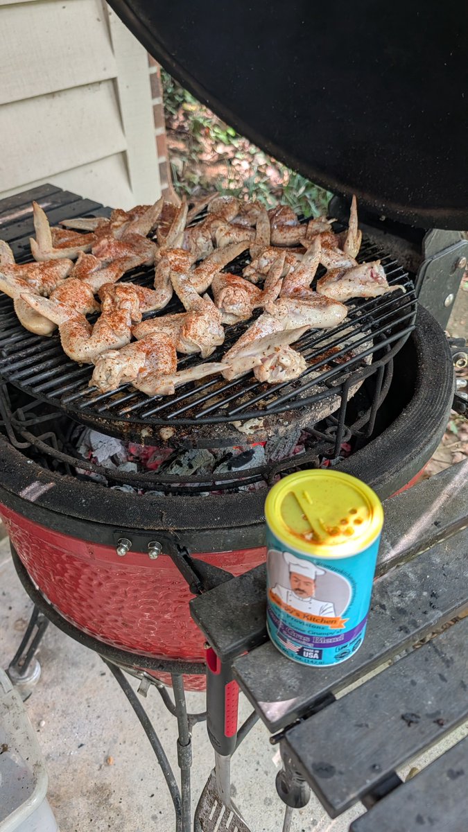 The171Hitman's tweet photo. Deer tenderloin courtesy of my 300 blackout suppressed. And some wings.
#KamadoJoe #CleanEats https://t.co/p705sjTjV6