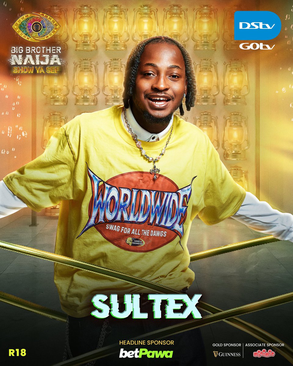 datecodetv's tweet photo. Meet Sultex, a 24-year-old dancer and choreographer from Lagos. He has big dreams and a lot of confidence. He’s not into sugarcoating things.

His relationship status? It’s complicated. His hobbies are gaming, dancing, playing table tennis #BBNaija https://t.co/d5VLKXdAcw