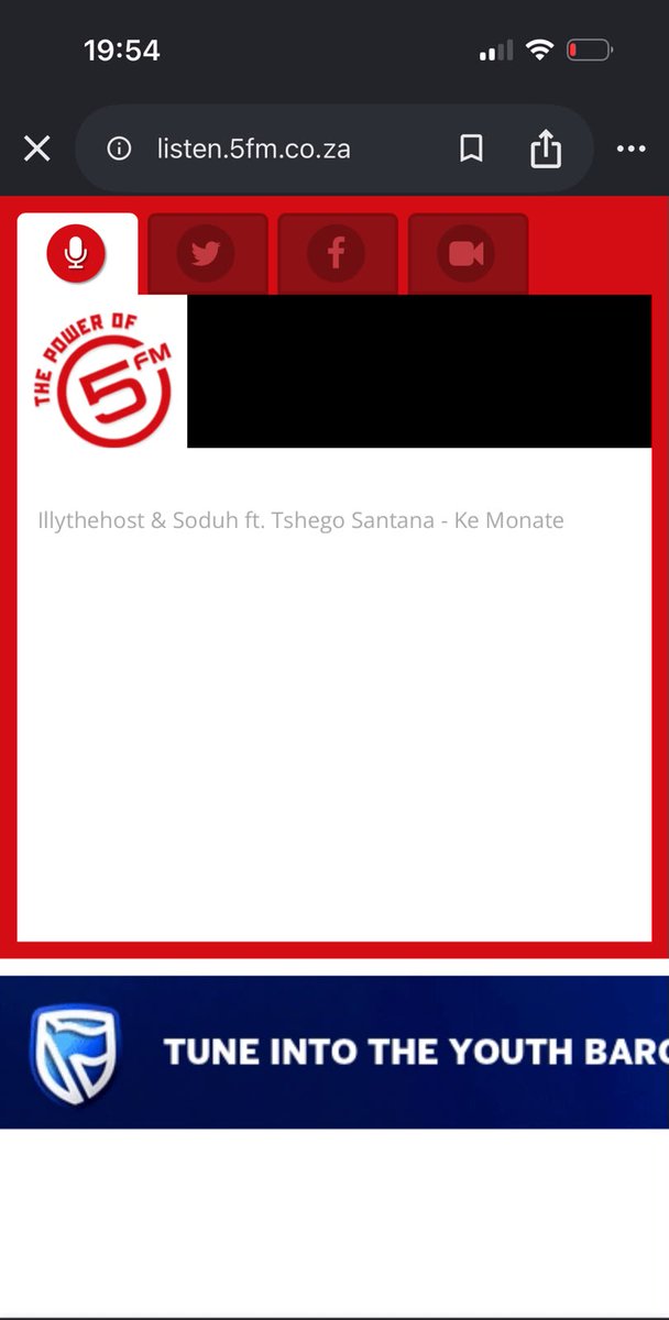 illythehost's tweet photo. THANK YOU FOR TUNING IN! @5FM THANK YOU.@sontana_tshego YOU'RE A STAR!

@ShabZiMadallion KE A LEBOGA! https://t.co/G4s8mlyhWx