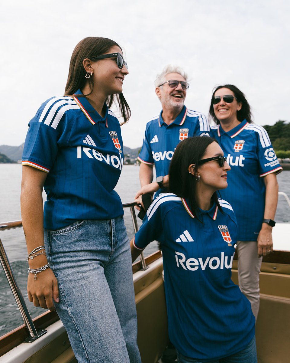 brfootball's tweet photo. Como release their new home kit 💙 https://t.co/HUHGnsv3M1