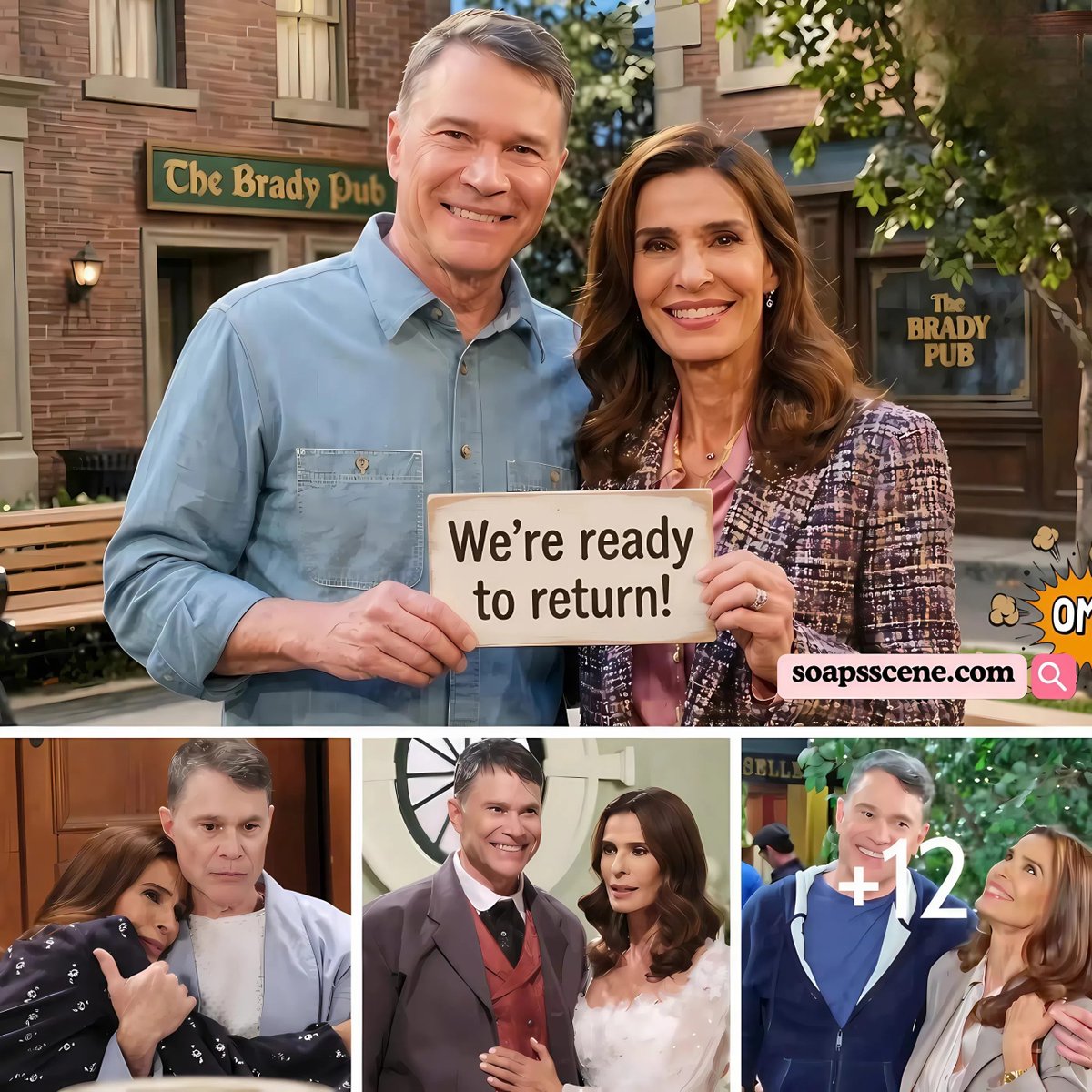 BopeSupercouple's tweet photo. The superstar couple is back, welcome Bo and Hope home Days of our lives spoilers
#PeterReckell #KristianAlfonso #BoBrady #HopeBrady #BoAndHope #Bope #BringBackBoBrady #BringBackBope #Days #DOOL #DaysofourLives @peterreckell @kristianalfonso @DaysPeacock https://t.co/4oHEI05hZM