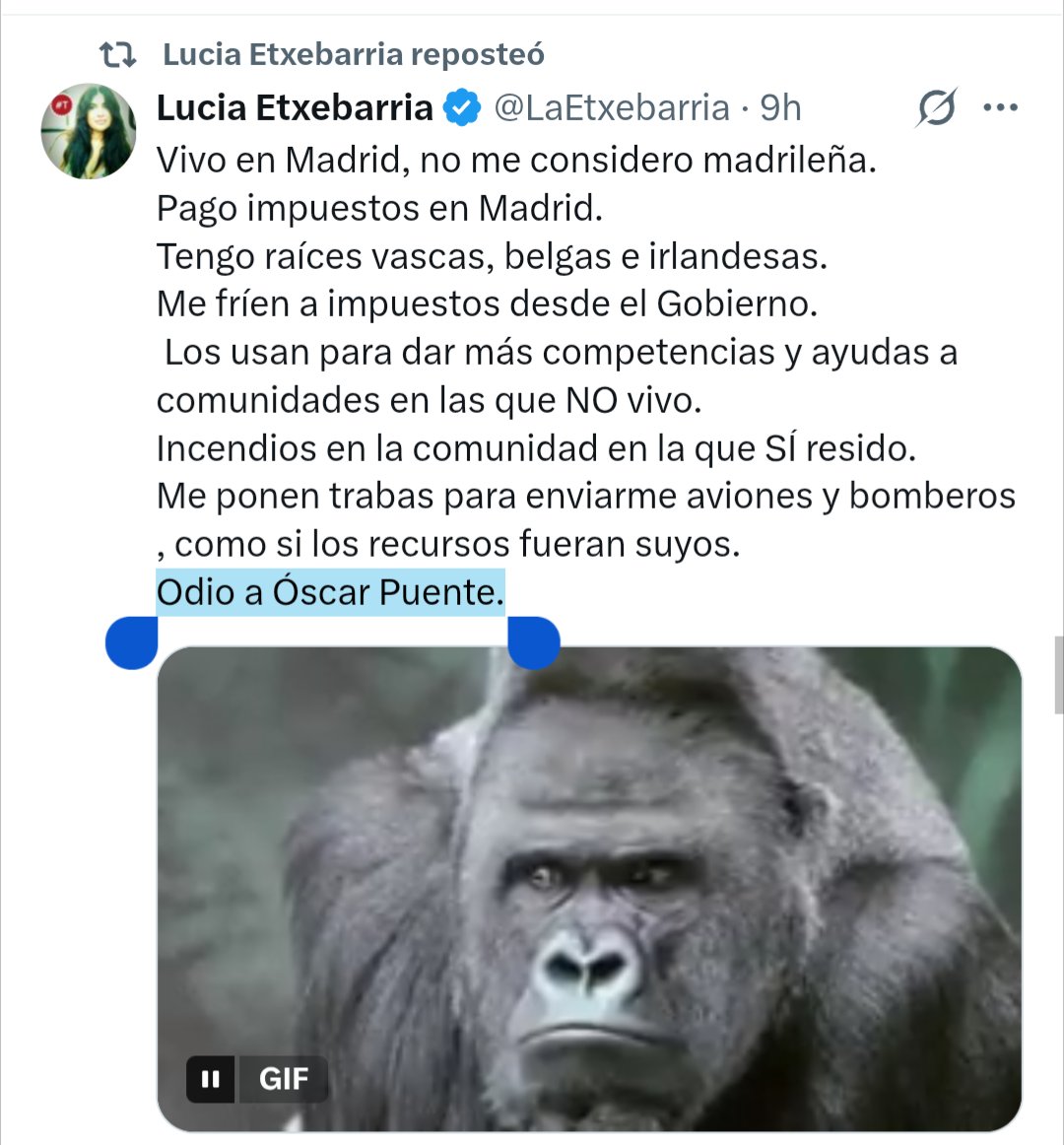 RubenSanchezTW's tweet photo. Provoca una mezcla de asco y pena leer a @LaEtxebarria intentando ridiculizar a una persona por su físico. https://t.co/2OH45x1BtP