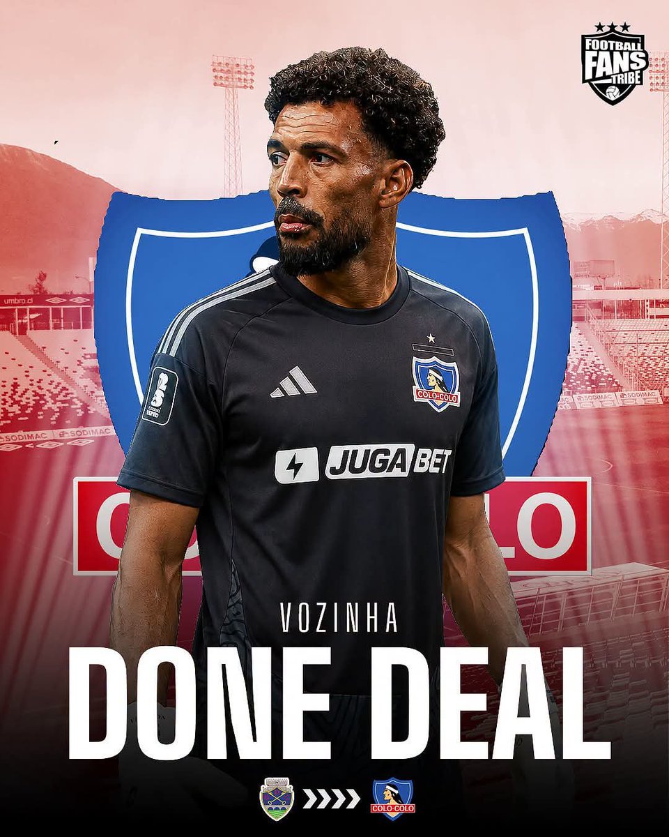 juicysoccer's tweet photo. 🚨🌍 Vozinha signs for Colo Colo FC in China https://t.co/7ry9KXjKn1