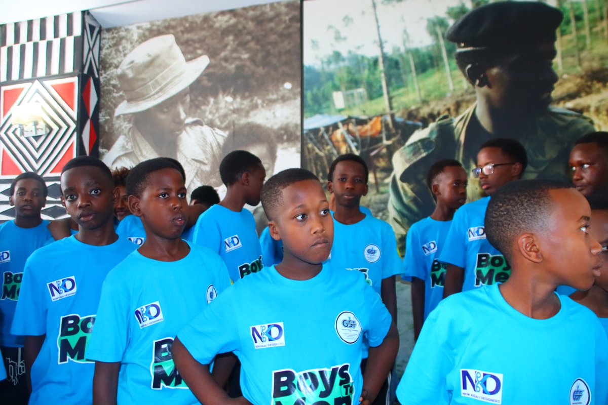 GSF_RC's tweet photo. #BoysToMen | Day 7
As the 4th Edition of #BoysToMen comes to a close, the boys visited the Campaign Against Genocide Museum, located at the @RwandaParliamnt, deepening their understanding of Rwanda’s history and journey.
@BugeseraDistr @EquiBridge @MarketingTouch_ @anumino https://t.co/PYVlRpT6QN