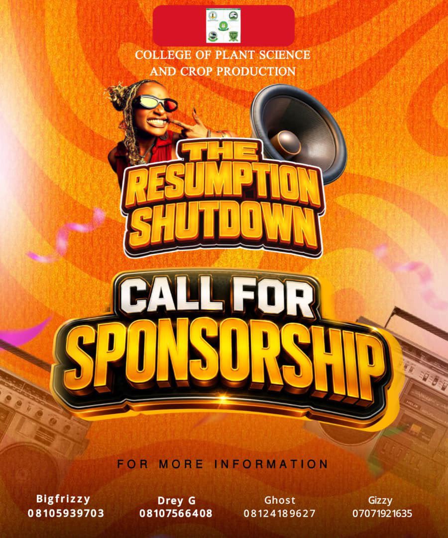 Mask_12d's tweet photo. The Resumption Shutdown 2026 is bringing fresh energy,massive turnout, and unforgettable memories.
Be a part of it.
Whether you’re a brand, business, or an individual who wants to support — partner with us
For Sponsorship &amp; Support:
📲https://t.co/9LjcsaxuoJ
#resumptionshutdown26 https://t.co/6tdLALqk65