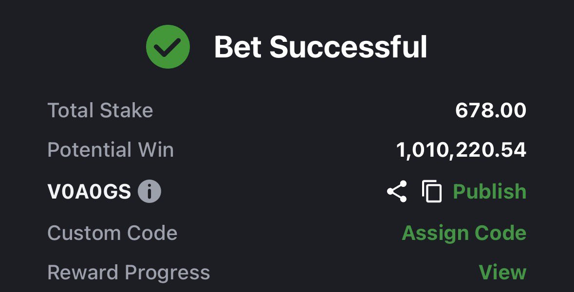 lordshipszn's tweet photo. 750 Odds
All Midnight🫩
Wake up a Millionaire🏆 https://t.co/vaUf8KIIuN