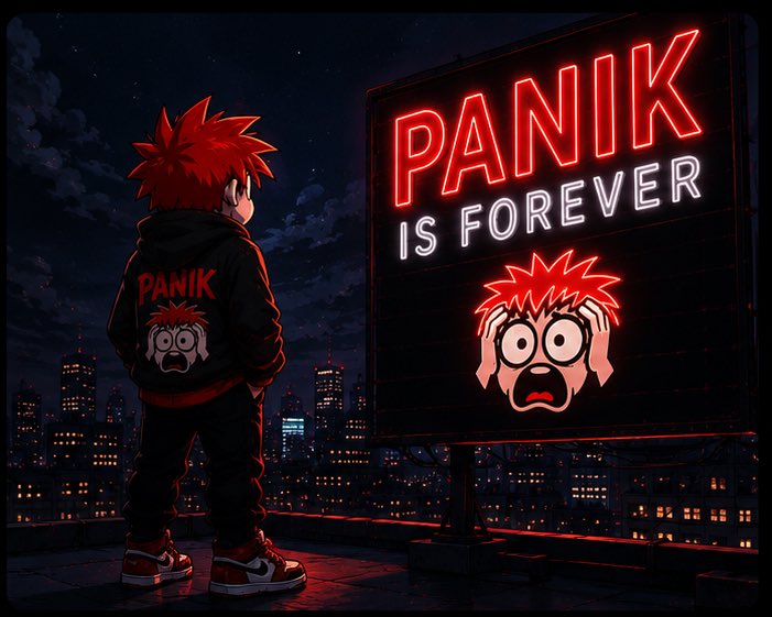 PANIKToken's tweet photo. Legends aren’t made overnight.
They’re built one believer at a time.

PANIK isn’t going anywhere.

PANIK IS FOREVER. ❤️‍🔥

👀 Follow @PANIKToken
#PANIK #Solana #Memecoin https://t.co/WF0koAIz0R