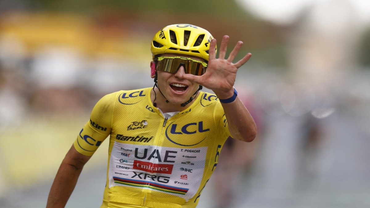Deportes_UR's tweet photo. Pogacar entró en la historia dorada del Tour de Francia https://t.co/co4oGLGqzw https://t.co/pEUuSyrsiy