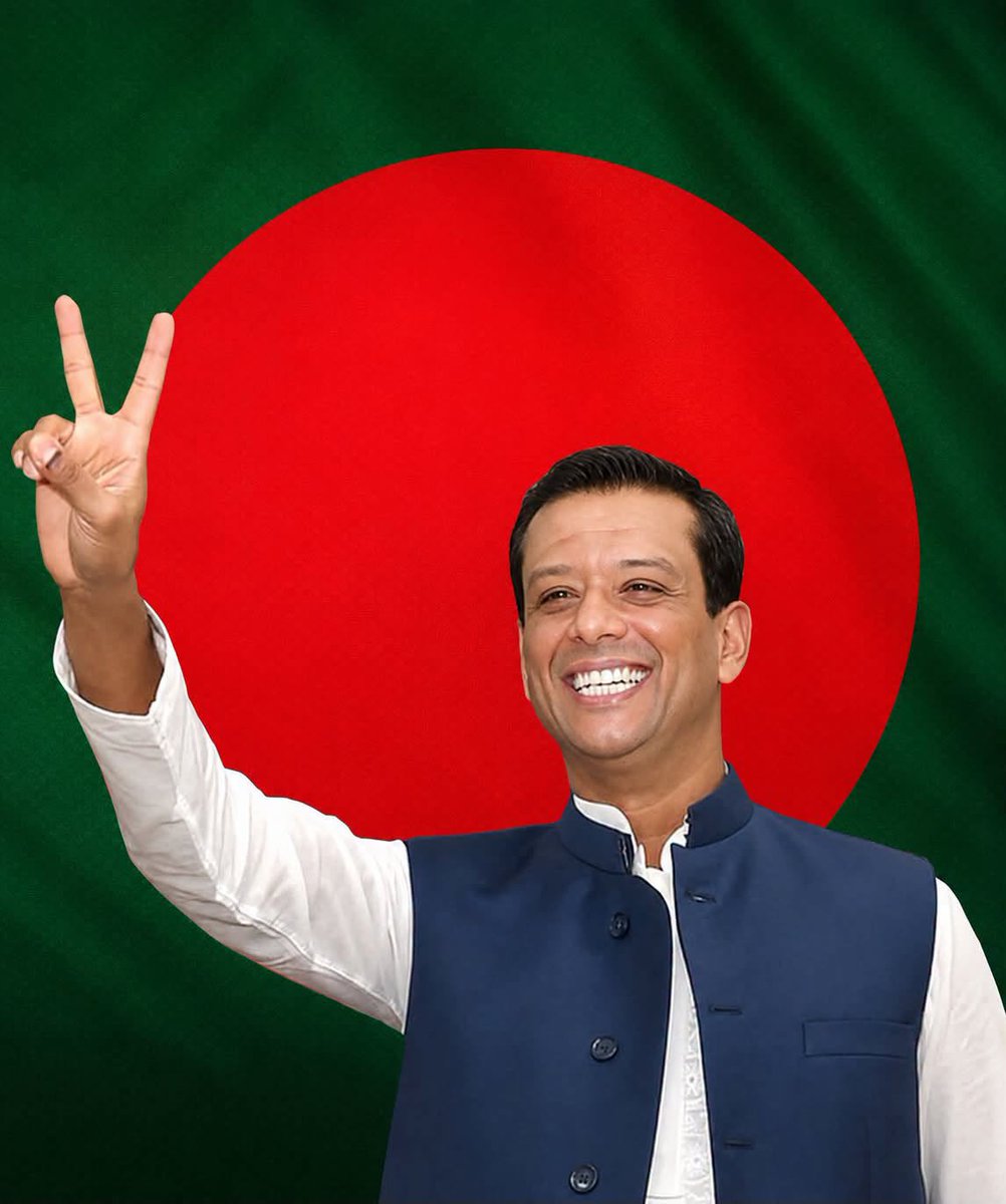 RoyPromoth's tweet photo. Happy birthday 
The heroism of Bangabandhu, the shape of digital Bangladesh, the image of a prosperous future, the pride of youth
Sajeeb Wazed Joy.
@sajeebwazed https://t.co/qU81jagEwz