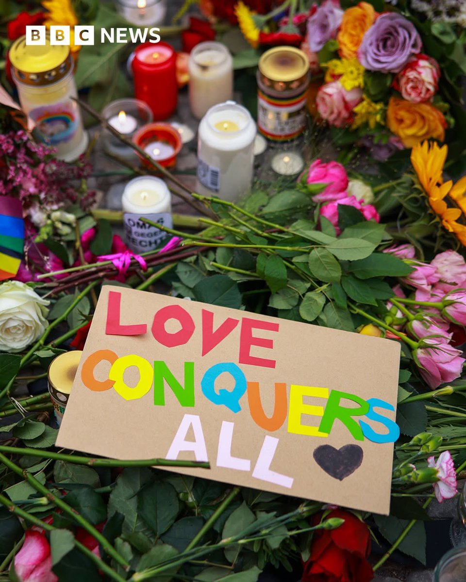 MrAndyNgo's tweet photo. I have so much resentment against the organized LGBTQ+ community for empowering radical Islam by violently silencing those who dare to speak about it or mass migration.

The American LGBTQ+ leadership did the same after the Pulse gay club mass killing by an Afghan American Muslim radical. 

Photos below are from the memorial in Berlin after the deadly Islamic terror attack on Germany’s largest pride event. 

All they can offer are platitudes.

If you don’t want to be part of the solution then at least get out of the way. https://t.co/eruxyD5BQB