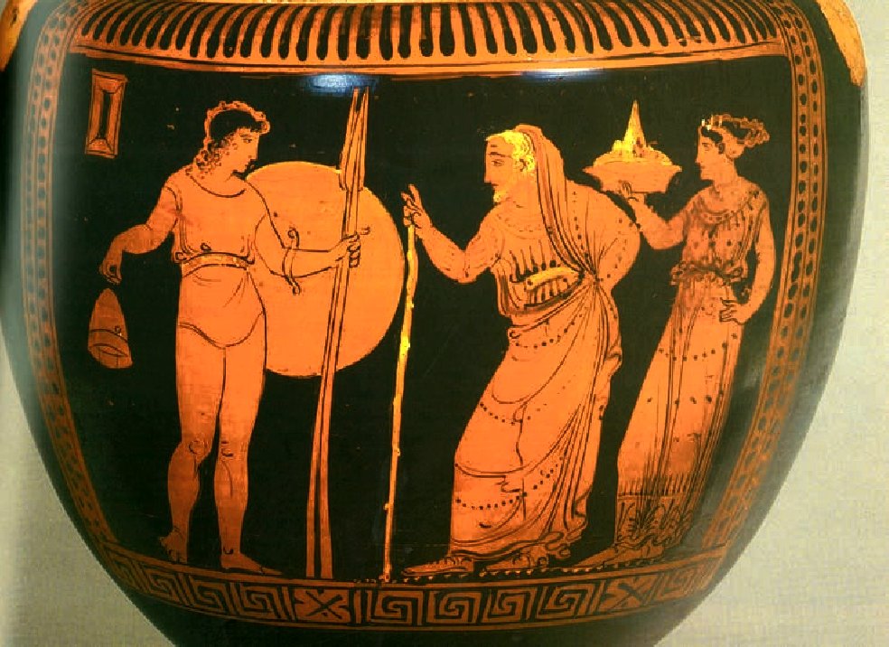 VeraCausa9's tweet photo. Telemachus' devoted search for his father Odysseus is the start of his own manhood odyssey (Telemachy) by imitating his deeds &amp; reach kleos (glory) yet Athena/Mentor wisely cautioned Telemachus: "few sons are the equals of their fathers; most fall short, all too few surpass them" https://t.co/bCm30w2vTK