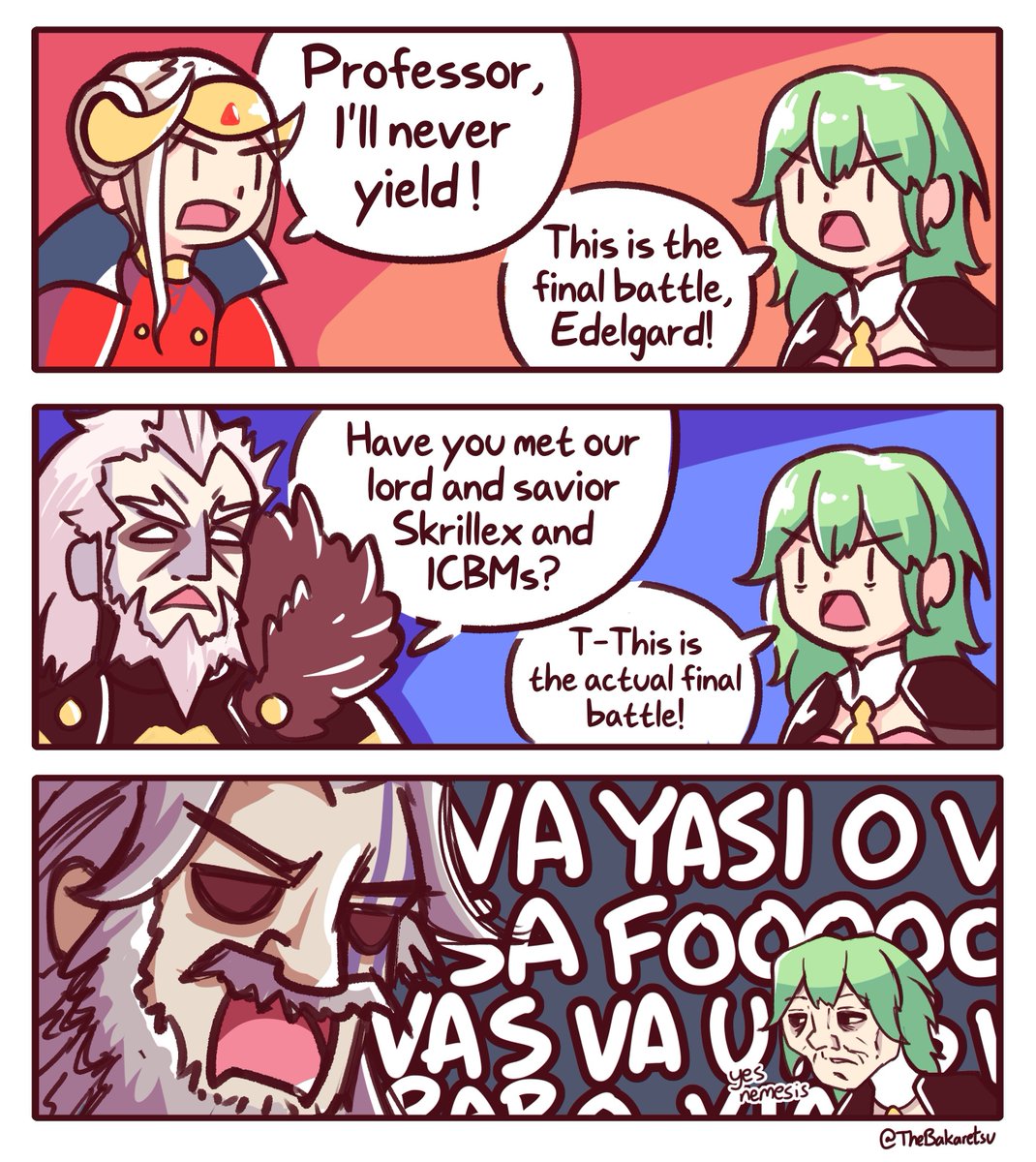 TheBakaretsu's tweet photo. HAPPY BIRTHDAY 3 HOUSES!! https://t.co/JniEcIy9LP