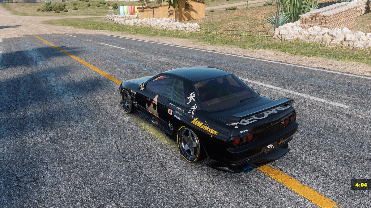 HlTGS_offcl's tweet photo. 痛車なのかステッカーチューンなのか分かんないけど情報量多めで作ってみた
#レーシングマスター
#レーマス
#レーマスデザイン https://t.co/dLaWBgX8TT
