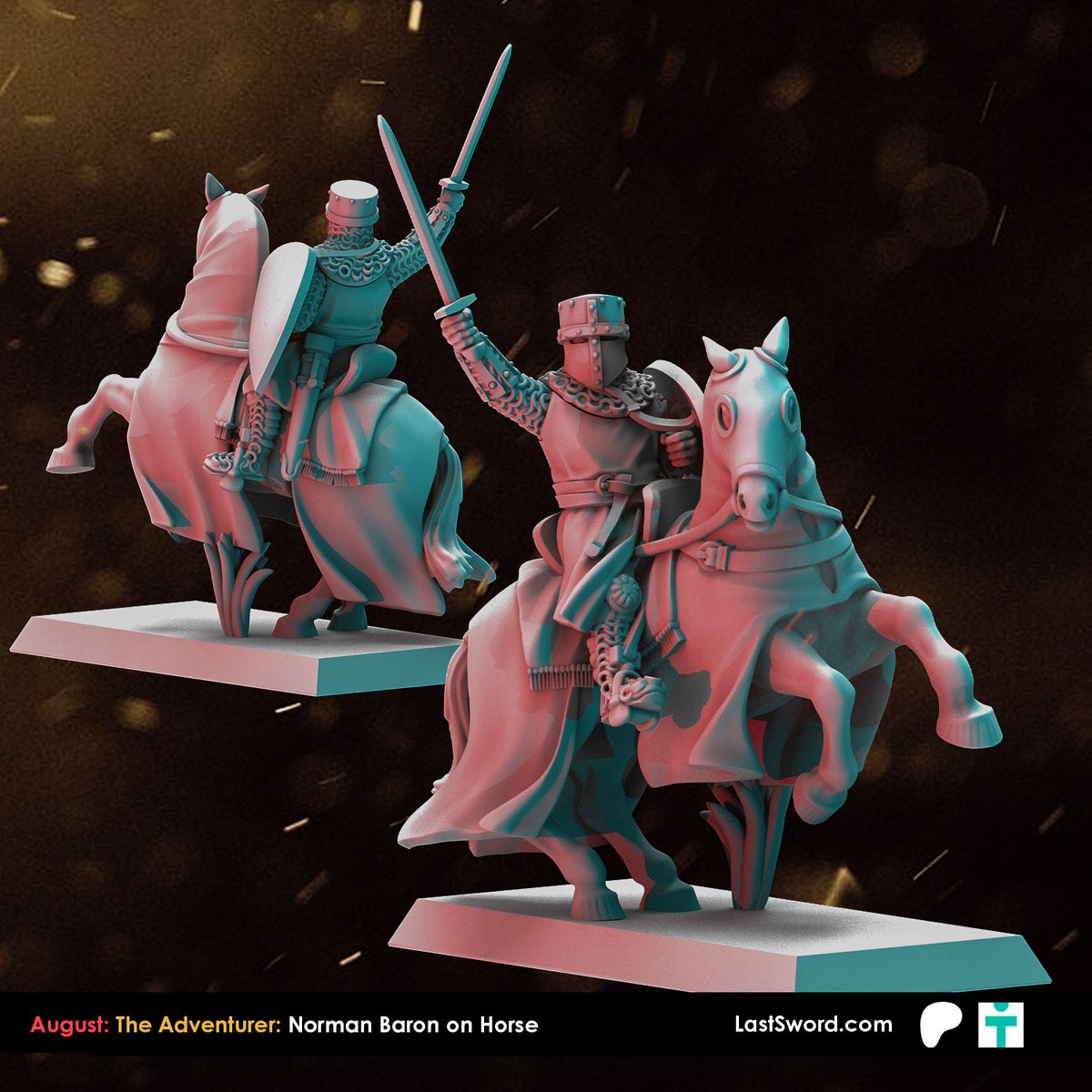 LastSwordMinis's tweet photo. August Patreon: The Adventurer: Norman Baron on Horse
His words enraged us all, and we prepared to massacre our enemies.
Get them soon at our Patreon.
-
#norman #darkage #history #wargame #SAGAAgeofVikings #SAGA #Swordpoint #HailCaesar #LionRampant #LArtdelaGuerre https://t.co/VRlmslFG4L