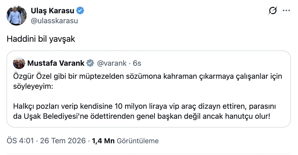 yekvucutcom's tweet photo. Yeni Parti:

▪️Mezarda rakı
▪️Belediyede yolsuzluk
▪️Siyasette bölücülük
▪️Medyada dezenformasyon
▪️Seçim kampanyasında yalan vaadler
▪️Manipülatör gazetecileri satın alma 
ve 
son olarak 
▪️KÜFÜRBAZ VEKİL!

(Devam Edecek... gibi gözüküyor) https://t.co/mD61MR3ZHj