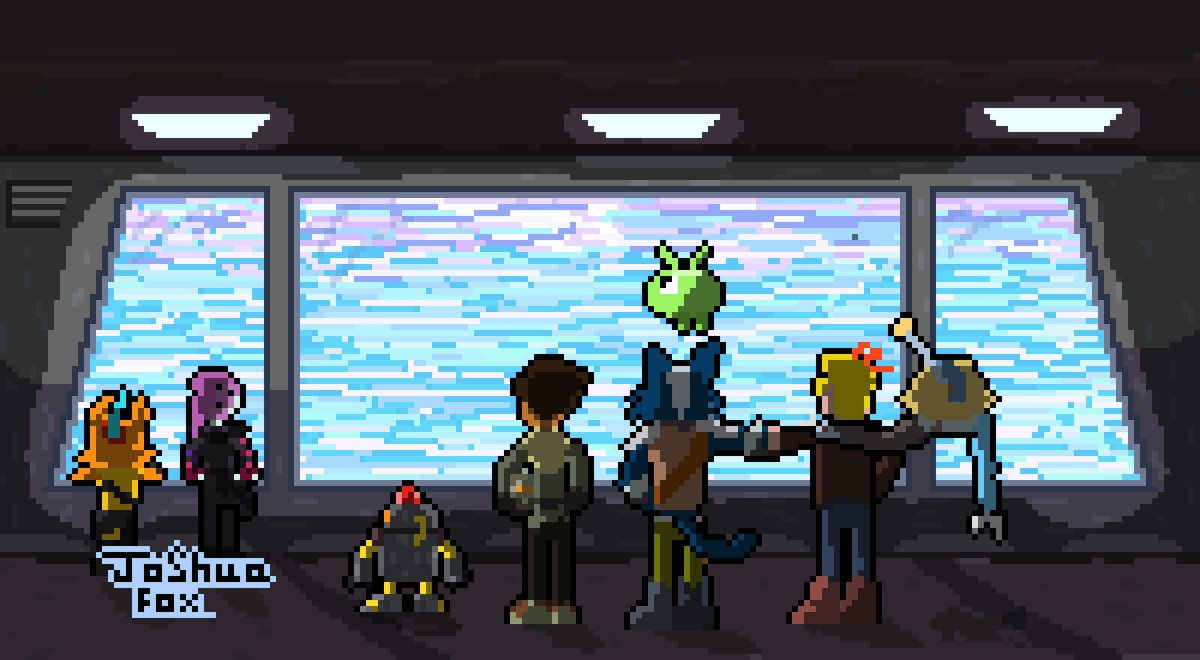 HmmJimbo's tweet photo. I love this show #finalspace #pixelart https://t.co/eGb2xvV4Zd