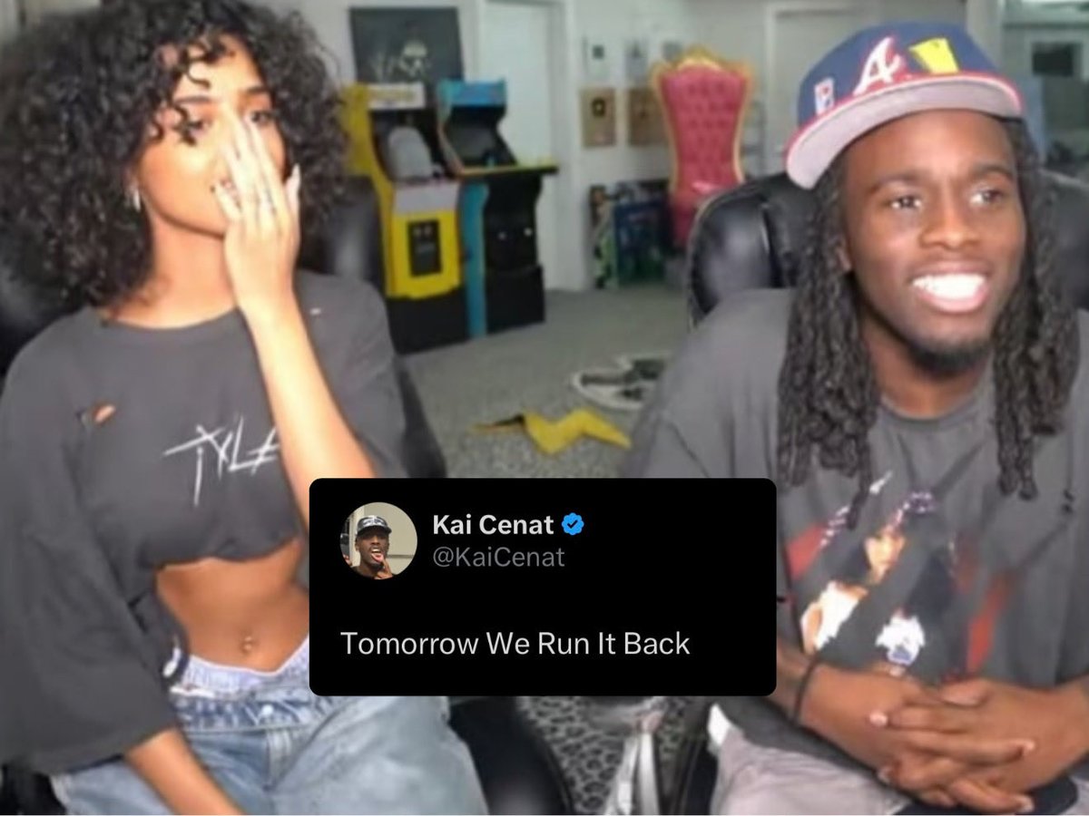 FearedBuck's tweet photo. Kai Cenat announces he will be streaming with Tyla for the first time since she friend-zoned him on stream by saying “We friends, though.” https://t.co/Ujg6xy1Nh2