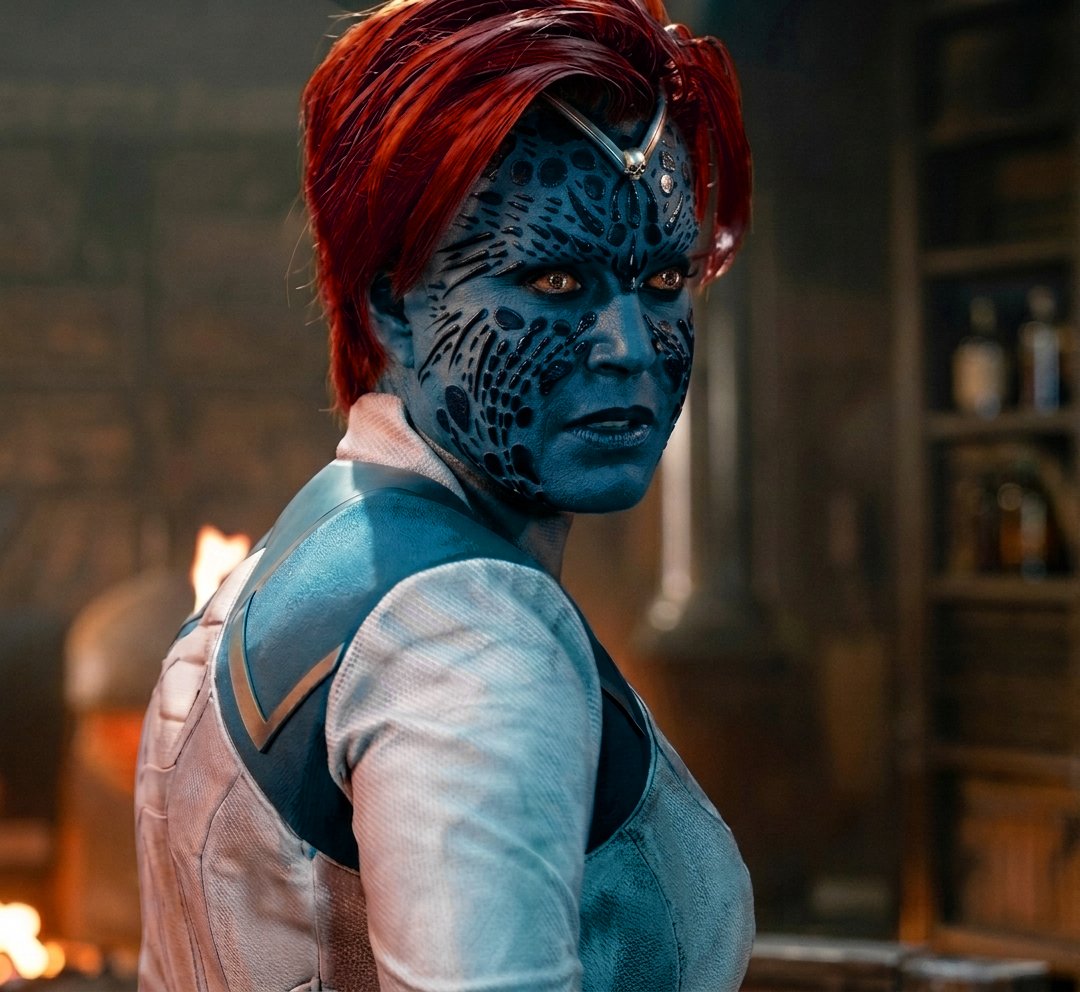 MutieNProud's tweet photo. Here's some recolors of Mystique in Doomsday, I wanted to see what she would look like with the original colors! https://t.co/TbJSFU2iBh
