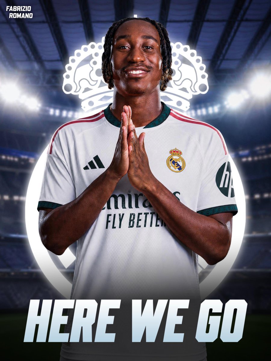juicysoccer's tweet photo. 🚨💣 BREAKING: YAN DIOMANDE TO REAL MADRID, HERE WE GO! ⚪️✨

Agreement closed tonight with RB Leipzig for fee over €100m for the Ivorian winger.

Diomande will fly to Madrid this week for medical tests and contract signing until June 2031.

DONE. 🇨🇮 https://t.co/wWdKCyIzwc