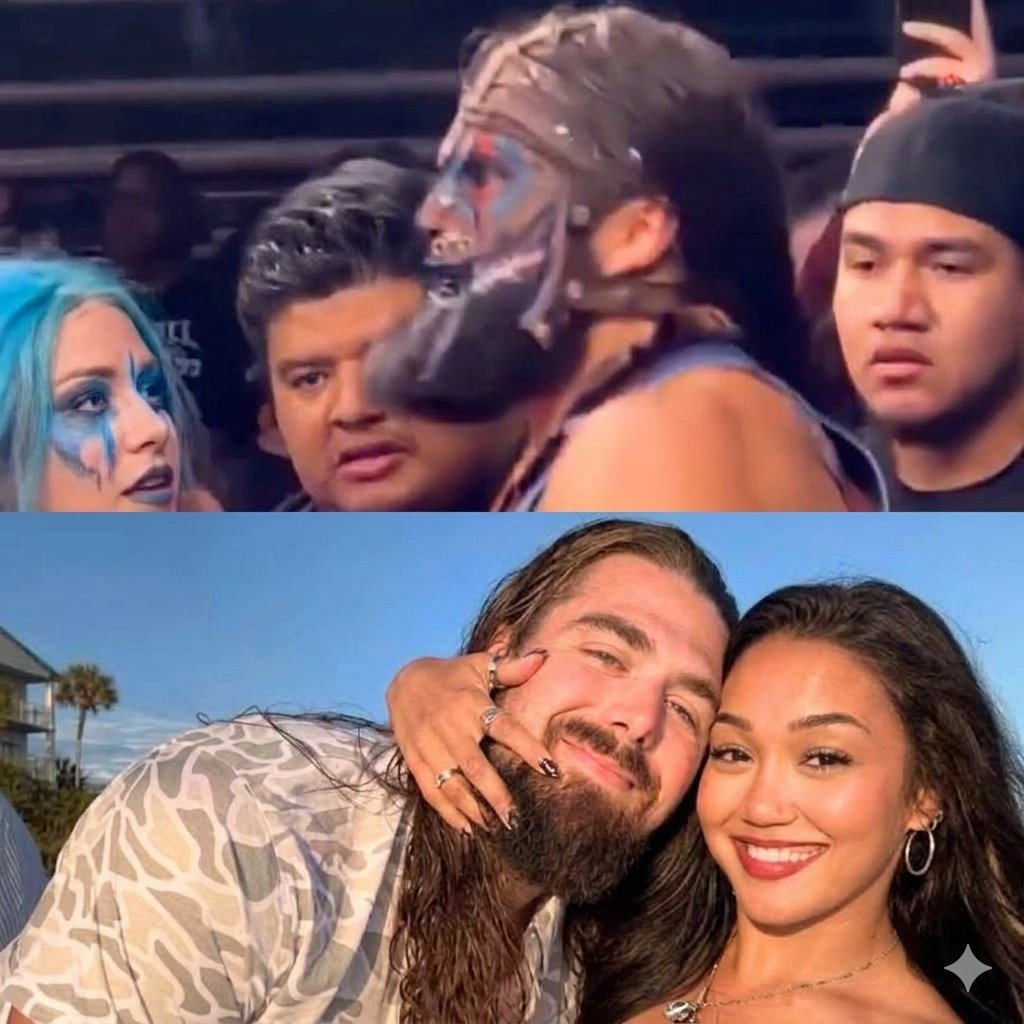 TheSquaredTimes's tweet photo. NXT star Drake Morreaux debuted in AAA during the recent taping with a Mask as he took out Psycho Clown🚨 

Morreaux is a current NXT star and the real life partner of WWE’s Roxanne Perez. https://t.co/MRRM3i5qKz