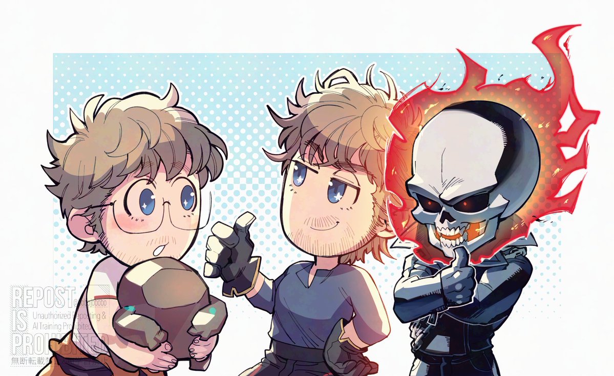 bobojobobo's tweet photo. The Tough guys are coming⭐️💀 https://t.co/oYHGj7yjfb