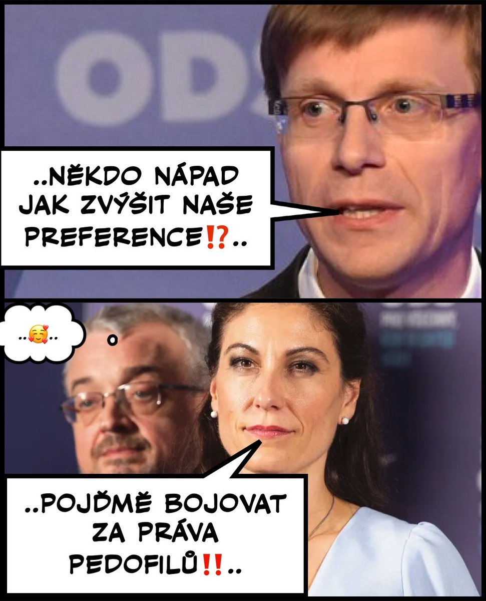 rangl_david's tweet photo. “Chcete chránit dětičky za každou cenu”⁉️

Víte, existuje jedno takové zvířátko, jmenuje se Quokka je zajímavé tím, že samice může při útoku predátora uvolnit mládě z vaku. 

Mládě začne na zemi hlasitě pištět a pohybovat se, čímž přitáhne pozornost predátora. 

Samice mezitím může uniknout a později mít další mláďata.

U lidí je to naštěstí jinak, jinak by mezi námi možná nebyli poslanci jako Marek Benda a Eva Decroix.

Jestli se na něčem naše společnost shodne, tak je to ochrana těch nejvíce zranitelných, tedy dětí.

Dětí, které mají k dospělým důvěru a jen těžko se budou někomu bránit, obzvláště pokud si nejsou vědomi toho co jim dospělým dělá a zda je to správné. 

I přesto najdeme lidi, kteří raději budou stát na straně práv těch, kteří ubližují a způsobují traumata.

Vlastně mě zajímá motivace jejich soucitu s pachateli….stále za mě platí následující 👇

Dítě není pokusný objekt, na kterém budeme ověřovat, zda se pachatel už napravil.

Ochrana dítěte má přednost před profesními ambicemi dospělého. 

Pracovat s dětmi není lidské právo.

Platí to i za Vás⁉️

Buďme lidmi…nebuďme Quoakky‼️

PS: úvodní citace je z rozhovoru s panem poslancem Bendou.