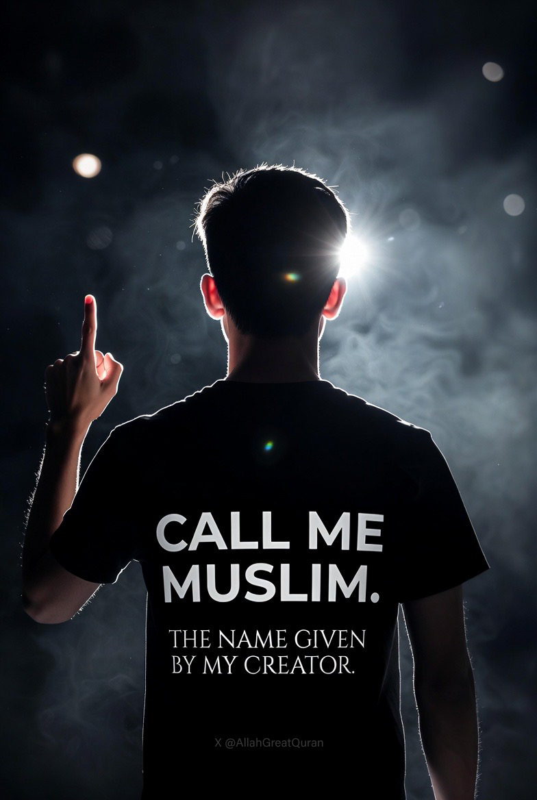 AllahGreatQuran's tweet photo. One God. One Ummah. Muslim.☝️ https://t.co/39eOjE1RM9