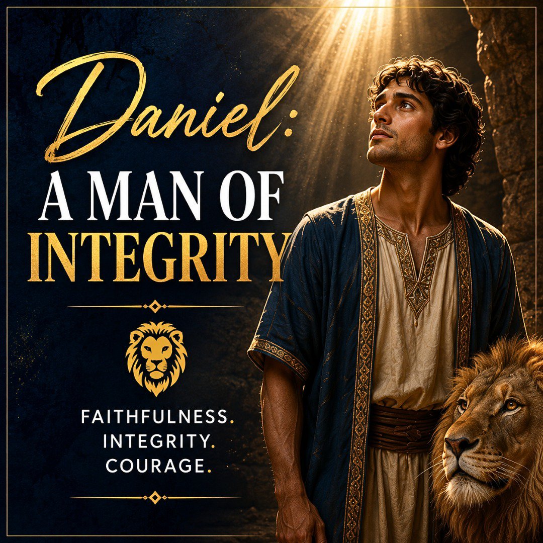 ceekaydigital's tweet photo. Daniel — A Man of Integrity 🦁

His integrity never wavered.

What We Learn from Daniel:

✅ Integrity matters more than convenience.
✅ Faithfulness in small things leads to favor in big things.
✅ God protects those who honor Him. https://t.co/KynXiaSSJD