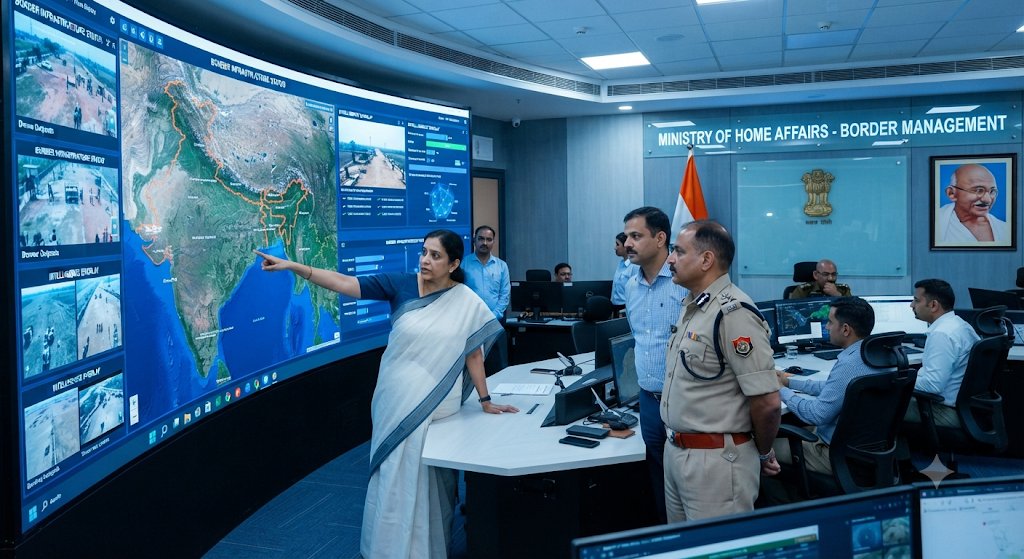NSTimes_IN's tweet photo. India’s Central Armed Police Forces became a vital part of the Ministry’s security system. Their work supports law, order, and national stability across terrains, sensitive zones, and critical operations. #CAPF #SecurityCouncil https://t.co/ptUWFbCri7