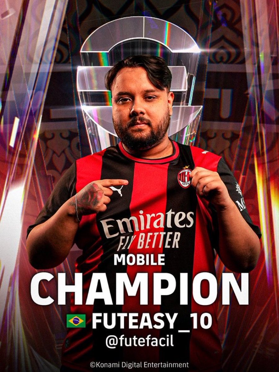 PesUniverse's tweet photo. What a brilliant few days at the World Finals and congrats to the two World Champions. Will be back to some content once I’m home 💪 https://t.co/U3ICHfc4iZ