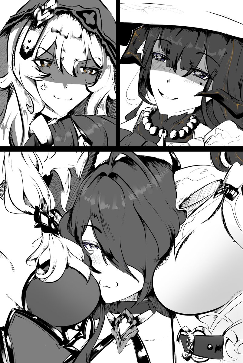 waffle_404's tweet photo. 2 are better than 1
#acheron #constance #blackswan #honkaistarrail https://t.co/pQeqh6uIM4