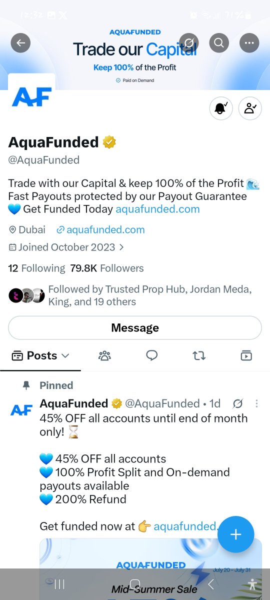 JordanMeda13877's tweet photo. @sirrillahfx @AquaFunded @sirrillahforex @nahom 
@yonatan 

Done Thanks for this huge opportunity 🙏 https://t.co/WTw4es3HWI