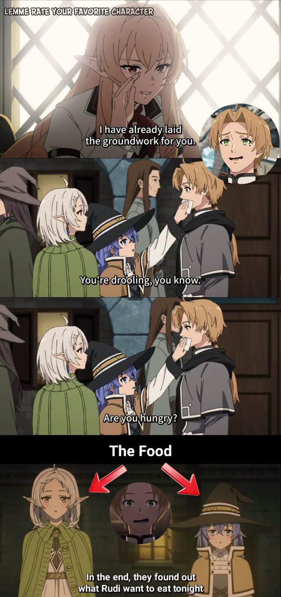 Olamilekan4275's tweet photo. When rudi remember what Elinalise said, he directly drooling 🤤

Slyphy &amp; Roxy thought he was hungry, but they are wrong

So,you know what I mean 😏 https://t.co/11c5Vwv7V8