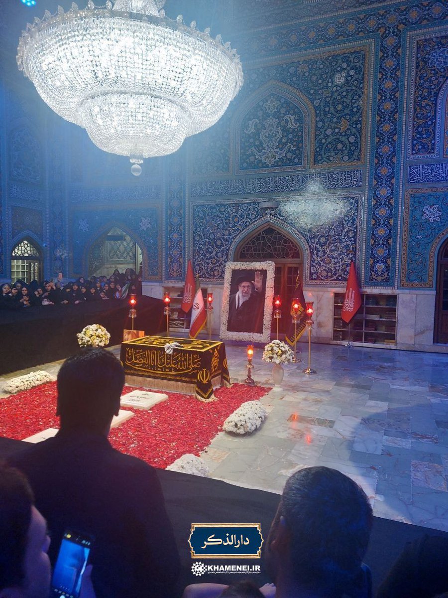 ahora_md's tweet photo. رواق دارالذکر به روی زائران آغوش گشودرواق دارالذکر،مزار 
رهبر ش🖤هید انقلاب اسلامی
 به روی عاشقان و زائران
 در حرم مطهر رضوی
 آغوش گشود.
 ۱۴۰۵/۰۵/۰۴
#لبيك_يا_خامنه_ای‌ https://t.co/qbu13yIEUM
