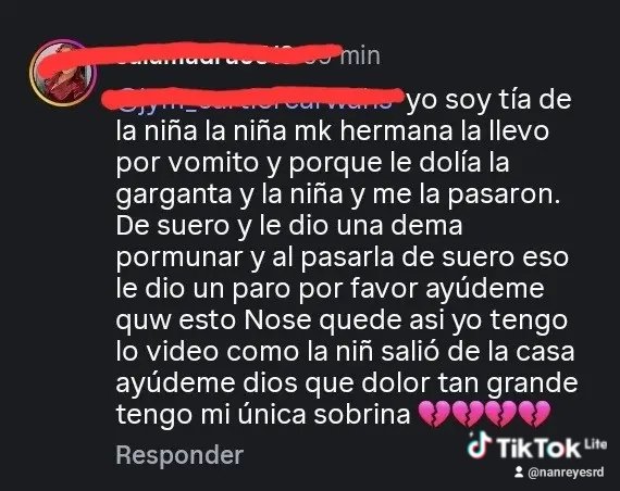 nanreyesrd's tweet photo. Si en verdad la bebé murió por negligencia medica, el ministerio de salud pública debería cancelar al personal médico que la atendió.
@vicatallah https://t.co/MVuka0t8A3