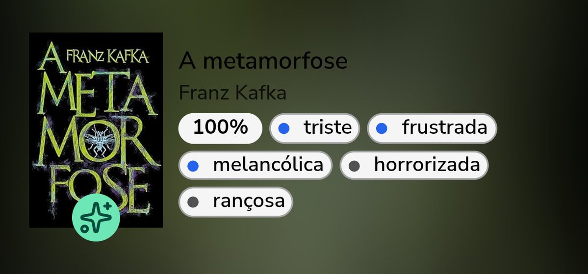 mayatalendo's tweet photo. 12. A metamorfose 
  ↪︎Franz Kafka

★ ★ ★ ★ ★  + ♡ https://t.co/jANjaOcStR