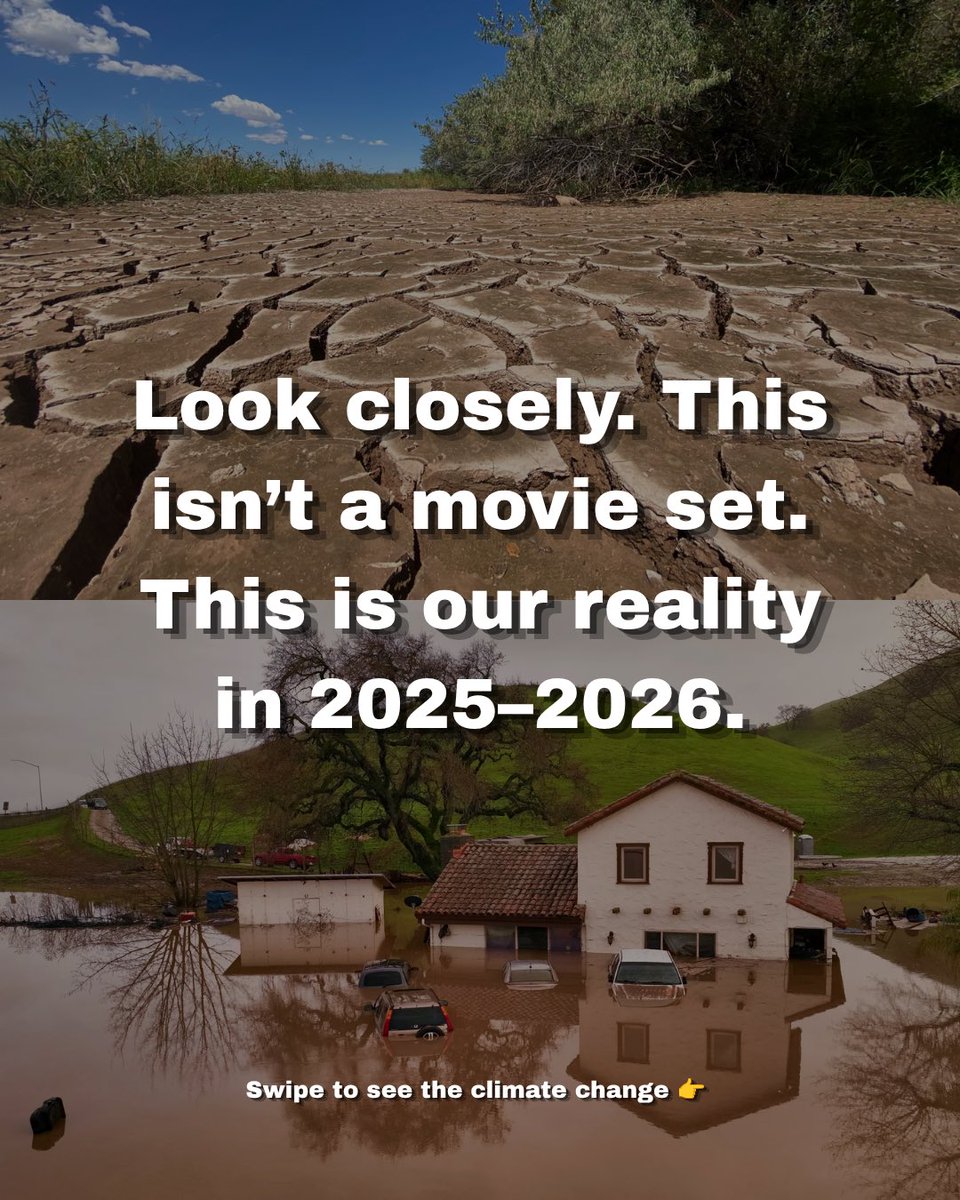 EarthHeroOrg's tweet photo. We can't keep scrolling past reality. The last 18 months brought $61B LA fires, 185mph hurricanes, and a heat dome trapping 70M people. The planet is flashing red. 🚨 This is our 2026 reality. Don't look away. Demand action NOW. Link in bio. 🌍🔥 https://t.co/yh0tFwEkOR
