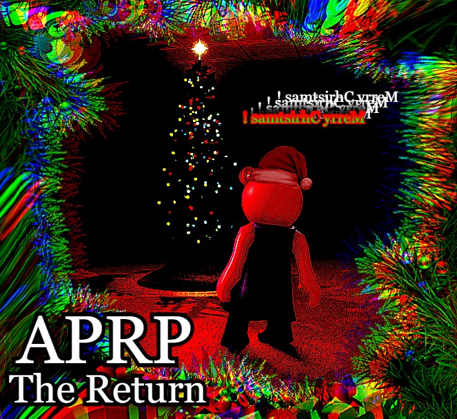 red115jjcp's tweet photo. Took a picture of still life Mother in front of the Xmas tree in the backrooms map in APRP. Made this nice little picture in my photoshop service.
#piggy #PiggyAPRP #Backrooms https://t.co/DTwwqzBrgM