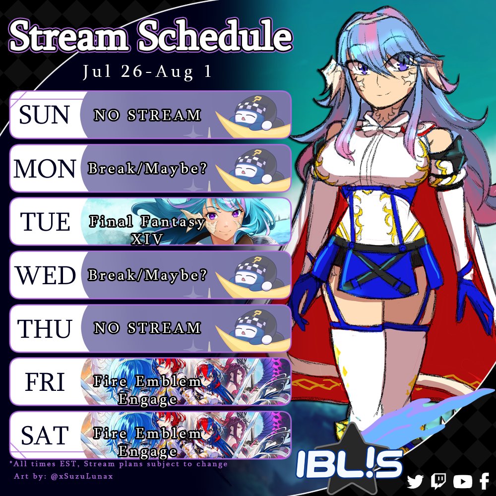 IblisStarEvan's tweet photo. Monday through Wednesday is a bit complicated due to a family matter (unrelated to last Friday), but we'll get some Occult Crescent and Engage in this week! https://t.co/R43RcUSosp