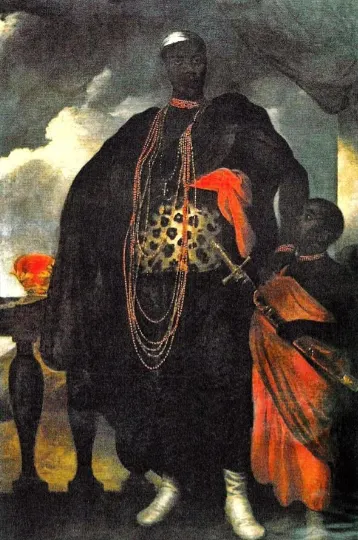 rhaplord's tweet photo. Portrait of King Garcia II Nkanga a Lukeni a Nzenze a Ntumba, 
c. 1641

https://t.co/mYlk2iktSv https://t.co/QIEPZEXt3l
