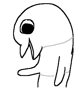 gurchinvg's tweet photo. Sprite based on a drawing my friend did of Normalnpc from memory https://t.co/y5ryXAJTwy