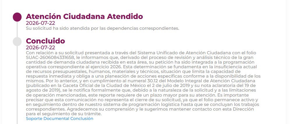 NoMasCondosAO's tweet photo. 🚨 Los vecinos cumplen. La autoridad se declara rebasada. Un reporte ciudadano para revisar y atender un corredor ambiental en Olivar de los Padres recibió una respuesta alarmante, “no hay capacidad para atenderlo”.
@ClaraBrugadaM @LopezCasarinJ @LaAgenciaCDMX @SEDEMA_CDMX  @Jualicra 
Rómulo Ofarril #ÁlvaroObregón